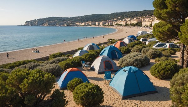 Top campings en bord de mer dans le sud de la france