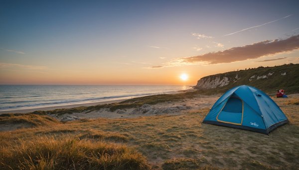 Vivre l'expérience du camping face à l'océan à soulac